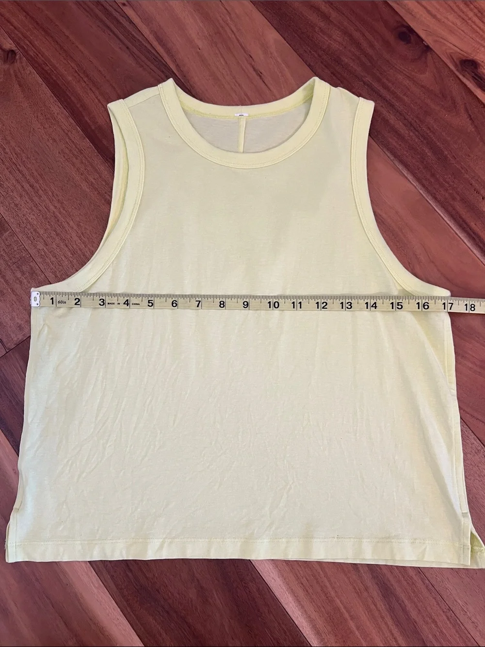 Lululemon Classic Fit Cotton Blend Tank
